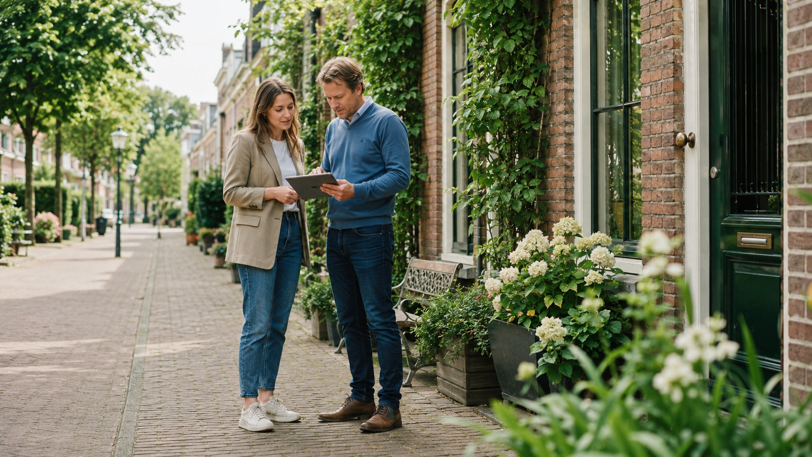 Ondernemer regelt een professioneel zakelijk adres voor de onderneming